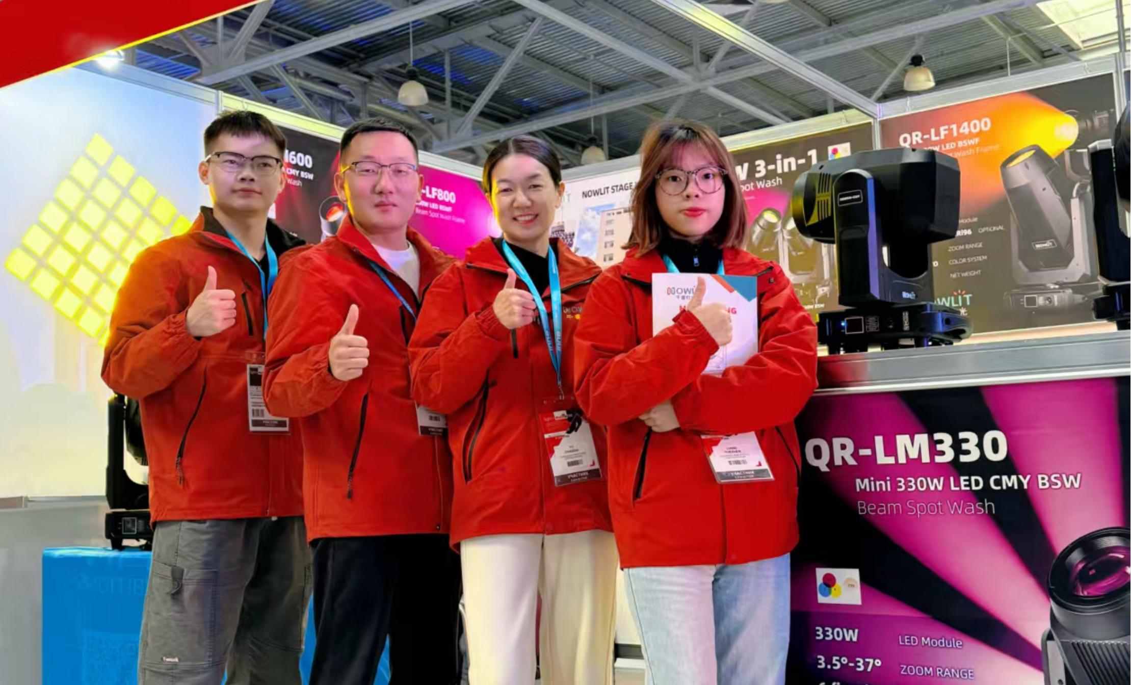 NOWLIT auf der Light + Audio Tec Moskau 2025