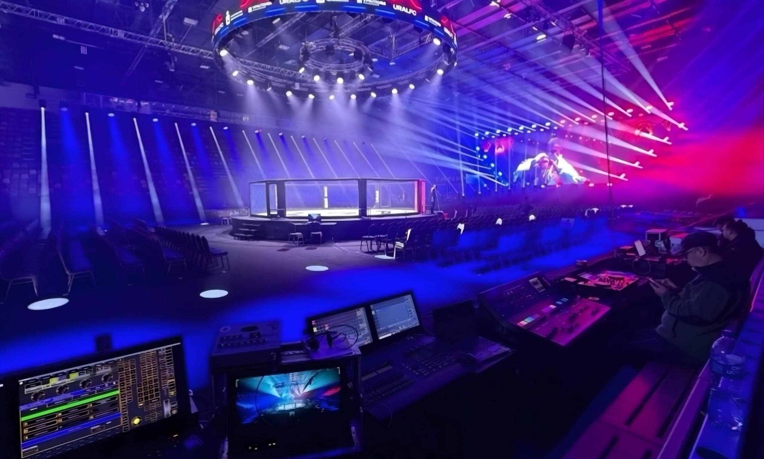 NOWLIT｜URALFC Governor's Cup — Beleuchtungsanwendung in Moskau