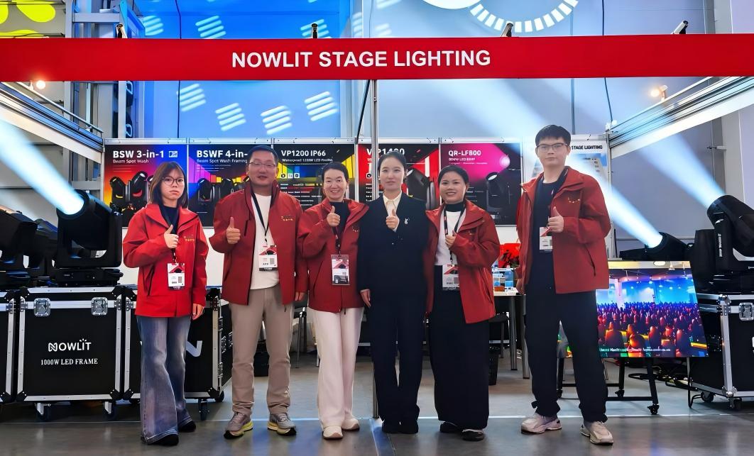 NOWLIT auf der Light + Audio Tec Moskau 2026